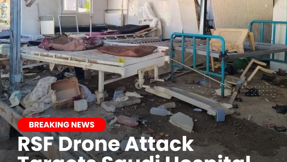 RSF Drone Attack El Fasher