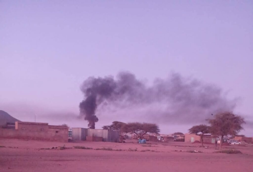 RSF Drone Strikes in Al-Malha
