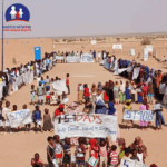 Sudanese refugees in Agadez camp