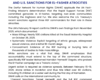 (DNHR) Welcomes UN Genocide Finding and U.S. Sanctions on RSF Commanders